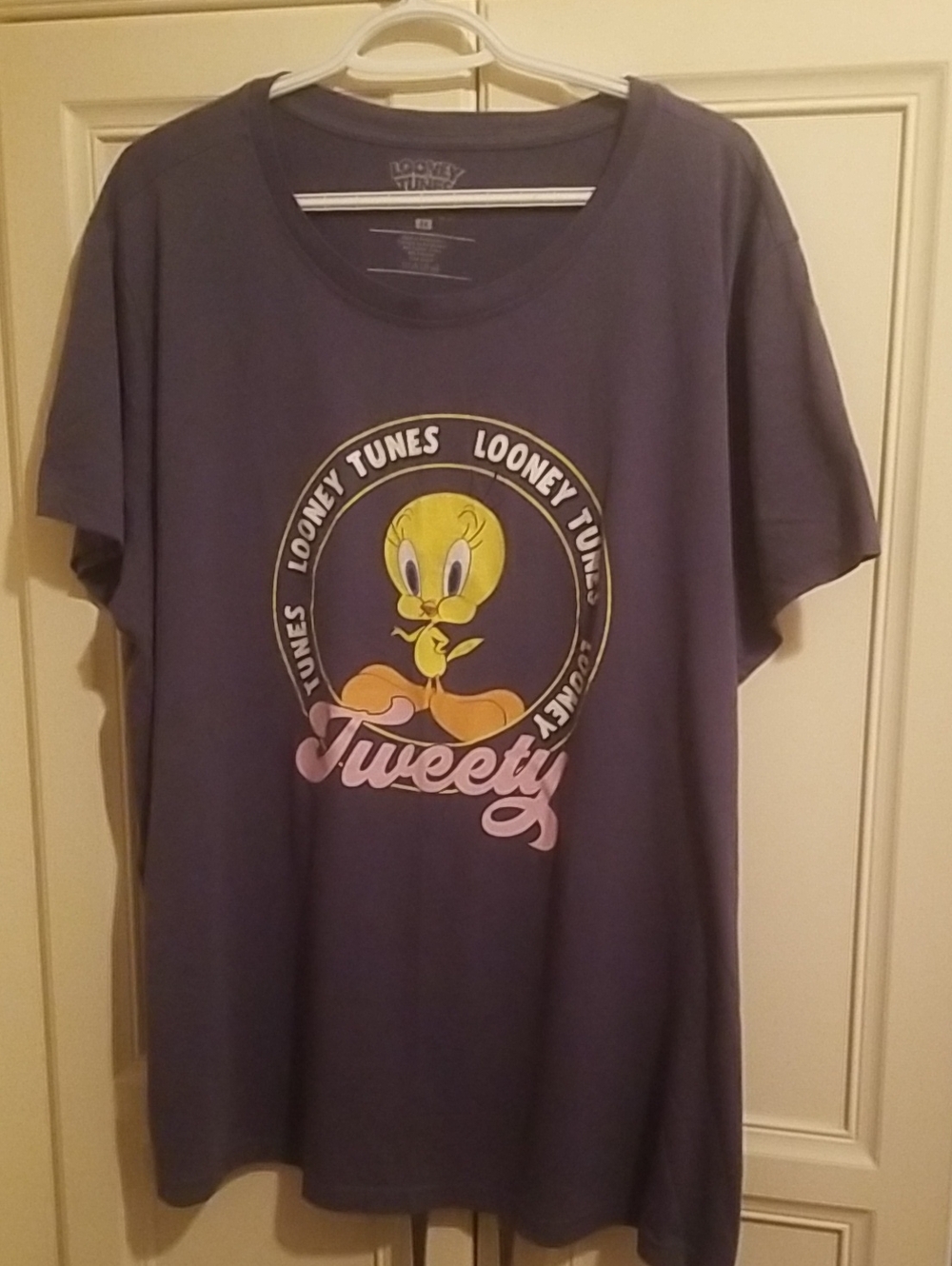 Warner Bros. Tweety Graphic Tee - Dark Blue 3X